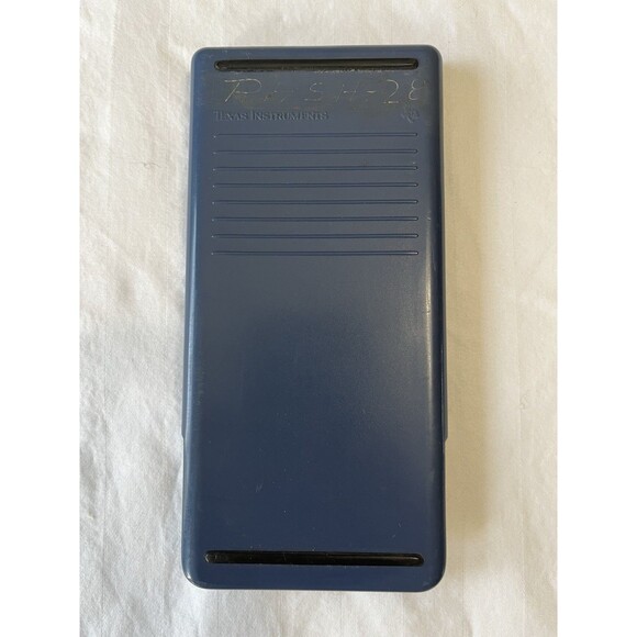 Texas Instrument TI 81 Graphing Calculator Blue Cover Tested School Math - Picture 2 of 7